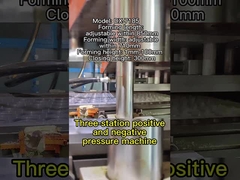 Máquina de moldeo semiautomática de plástico al vacío usada para recipientes desechables