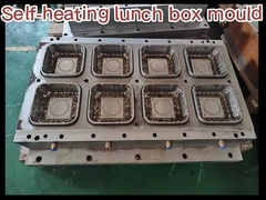 Plástico de mohos de galletas personalizado en caja de madera