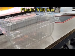Molde de caja de frutas de plástico para presión positiva y negativa máquina de cuatro estaciones