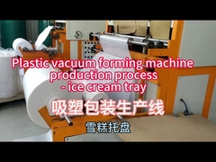 Máquina para moldear en vacío con caja de almuerzo 100 m3/h Cantidad de flujo 0-300°C Temperatura 1220*710 mm Área de moldeado máxima