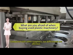 Máquinas de termoformado de plástico Máquina de termoformado grande Equipo de termoformado usado