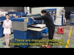 Dispositivo de corte de escritorio compacto para pequeños talleres. Máquina de corte hidráulica.