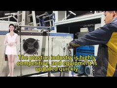 Trituradora de plástico de alta velocidad para materiales PP/PE/PET.