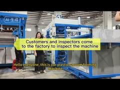 Máquina de formación al vacío de plástico de bandeja de siembra totalmente automática