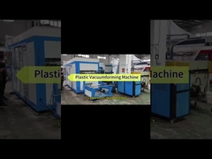 Máquina de termoformado al vacío de plástico totalmente automática para la fabricación de fiambreras de plástico
