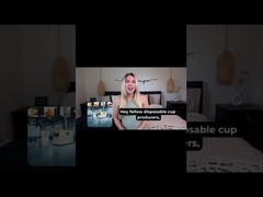 Máquina para hacer tazas de café de plástico totalmente automática