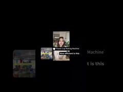 Máquina de fabricación de tazas de plástico de alta potencia totalmente automática