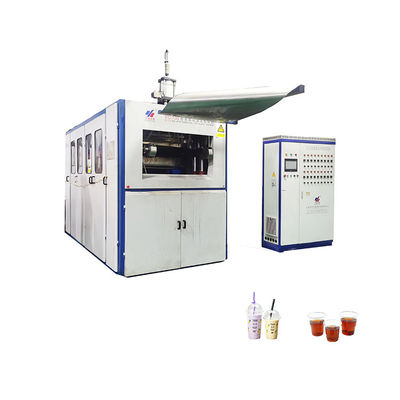 Máquina de termoformado de copas de plástico usadas Máquina de fabricación de copas de plástico desechables/máquina de moldeado de vidrio/máquina de termoformado de bandejas de alimentos