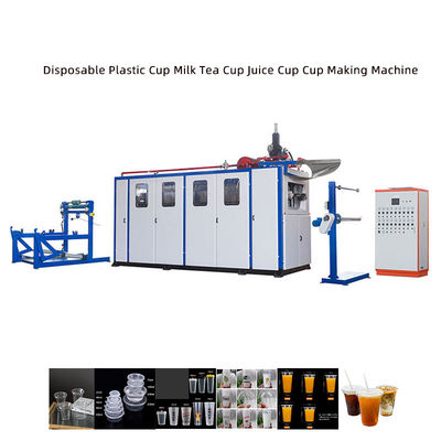 Máquina de termoformado de bandejas de plástico usadas Máquina de fabricación de tazas desechables manual