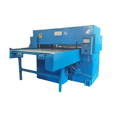 Máquina de corte de cajas de plástico con sistema hidráulico de alta presión