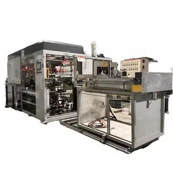 Máquina de termoformado de refrigeración por agua de ahorro de energía para bandejas de PVC de PET, PP, PS