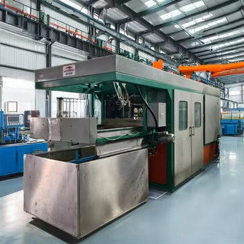 Máquina de termoformado de plástico estable y de ahorro de energía con área de formación de 1220*710 mm
