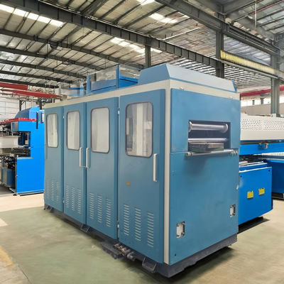 Máquina de fabricación de tazas de plástico de alta eficiencia con sistema de calefacción de 7,5 kW y control PLC