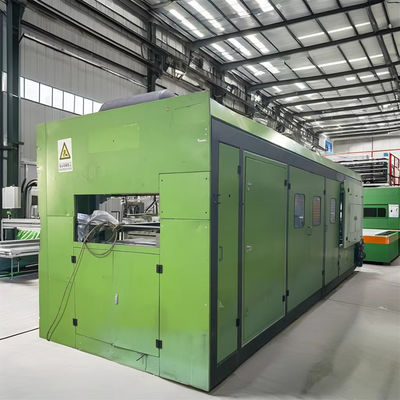 Máquina integrada de presión positiva y negativa de varias estaciones Máquina de termoformado de plástico totalmente automática