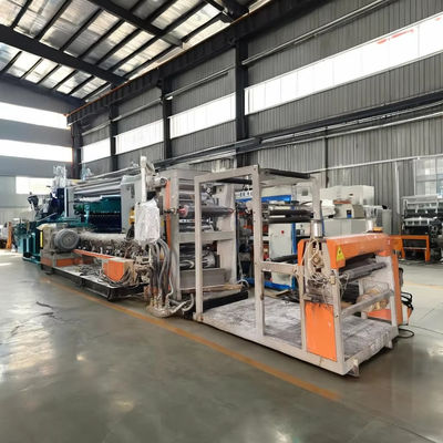 Máquina de extrusión de plástico de extrusión continua de enfriamiento por agua con alta capacidad de extrusión