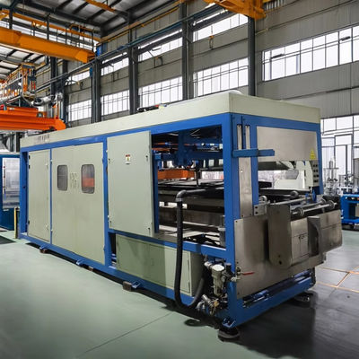 Máquina de moldeado al vacío de plástico para materiales finos