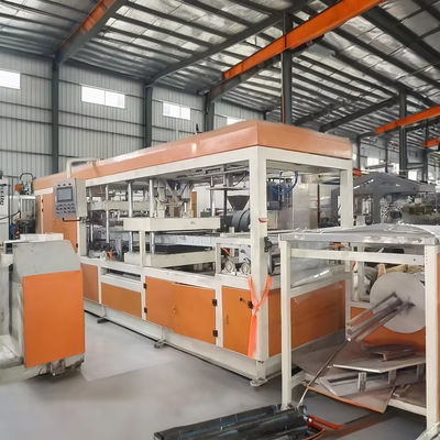 120KW de potencia Máquina de termoformado de plástico totalmente automático con profundidad de formación máxima de 120 mm