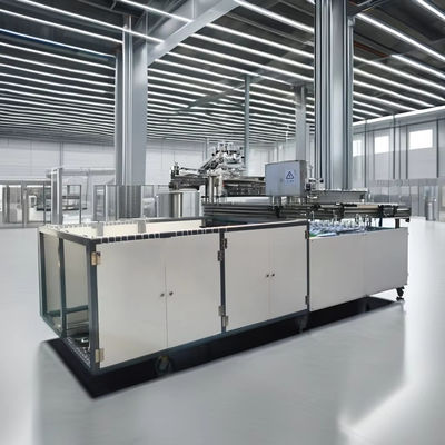 Máquina de apilamiento de recipientes de plástico totalmente automática para interiores para apilamiento de tazas de alta velocidad