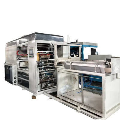 Máquina de moldeado al vacío de plástico 8000 kg Peso de la máquina y profundidad máxima de moldeado de 180 mm