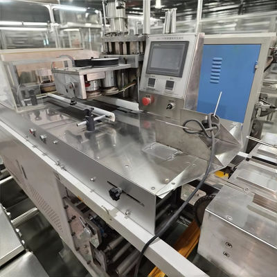 500 kg PLC controlado de una sola vez taza de té sellador térmico taza de plástico máquina de embalaje de tazas de papel