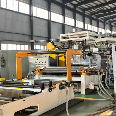 Extrusor de hojas PPPS de coextrusión de cinco capas Control de pantalla táctil completo por ordenador