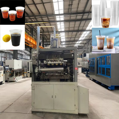 Máquina de elaboración de tazas de termoformado desechable de alta velocidad
