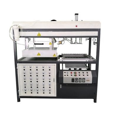 Máquina de vacío de formación de ampollas manual pequeña con velocidad de producción máxima de 240 veces por hora y potencia de calefacción de 12,5 kW