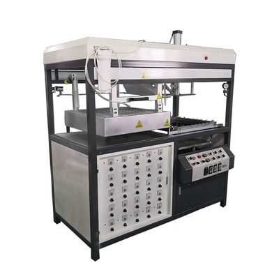 Máquina de moldeado a vacío de tamaño pequeño semiautomática para piezas de automóviles mini máquina de termoformado de plástico