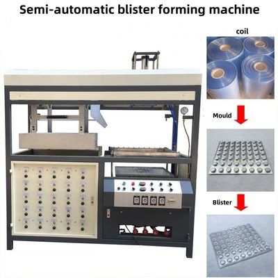 Nueva máquina semiautomática de formación de ampollas con vacío Mini máquina de termoformación de plástico