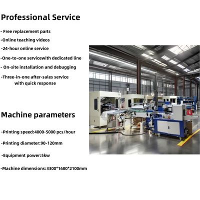 Máquina de impresión de offset automática de vasos de plástico