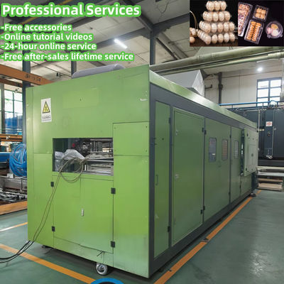 Máquina de termoformado de plástico fácil de operar con altura de moldeo de 150 mm y velocidad de producción máxima de 20-30 veces por minuto