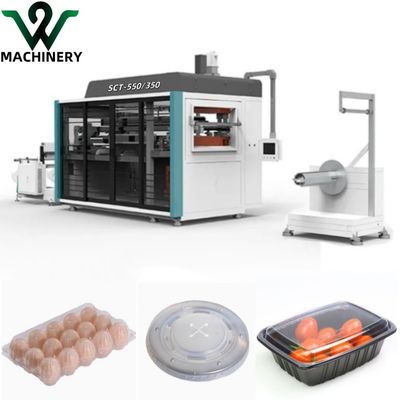 WX-Machina de fabricación de cajas de plástico para el almuerzo totalmente automática