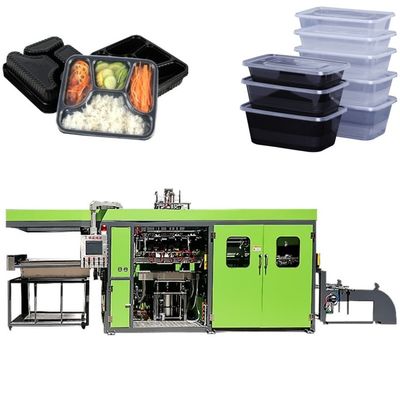 Máquina de formación al vacío de plástico de bandeja de siembra totalmente automática