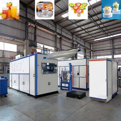 Máquina de hacer macetas de plástico de plástico usado totalmente automática