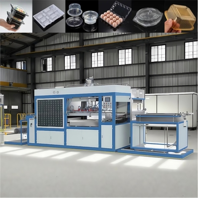 Máquina de fabricación de platos desechables de plástico totalmente automática