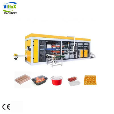 Máquina de fabricación de bandejas de plástico usadas certificada CE, Proveedor de Oro auditado en fábrica con soporte personalizable para PET, PP, PE, PS